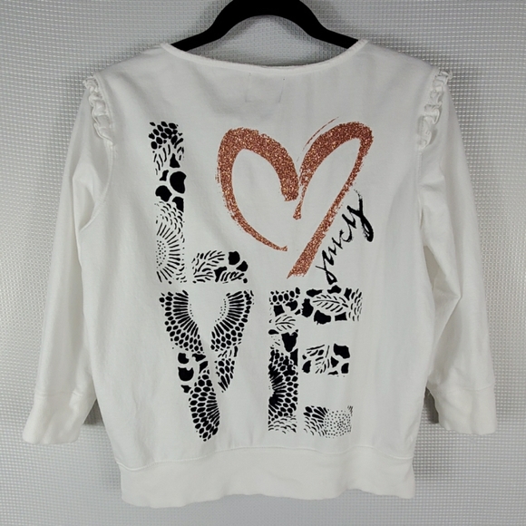 Juicy Couture Jackets & Blazers - Juicy Couture White Jacket Size L